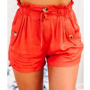 63312 Smock Waist Shorts